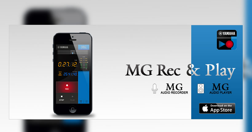 MG Rec & Play App for your MG XU Mixing Console
