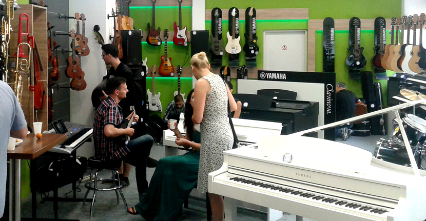 Novootvoren Euro-Unitov music shop u Osijeku