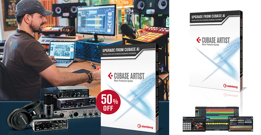 Cubase Artist za 50% manju cijenu