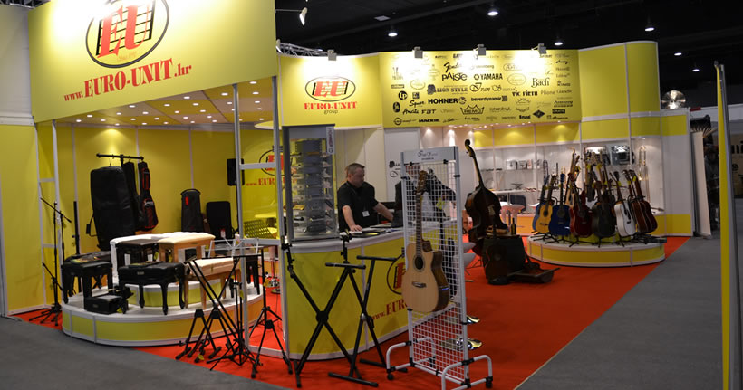Euro-Unit at Musikmesse 2014.