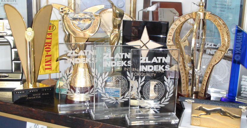 Euro-Unit won Golden index in two categories and Grand Prix for small and midlle size company