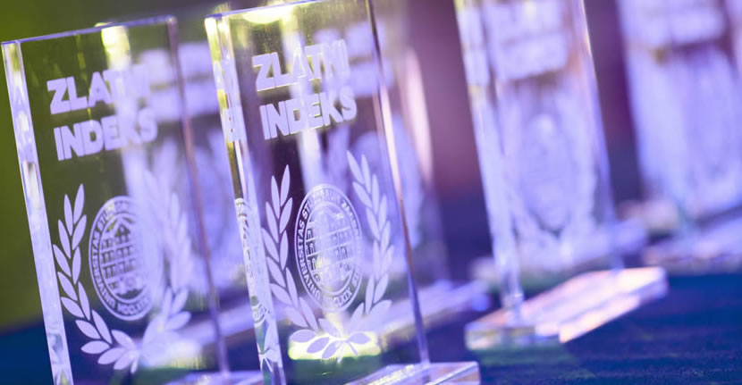 Award „Golden index“ 3rd time in Euro-Unit
