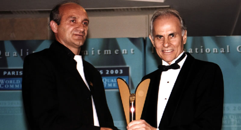 WQC Award 2003. – Paris