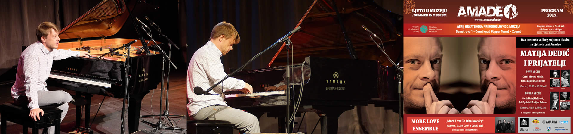 Two concert nights by Matija Dedić at Scena Amadeo