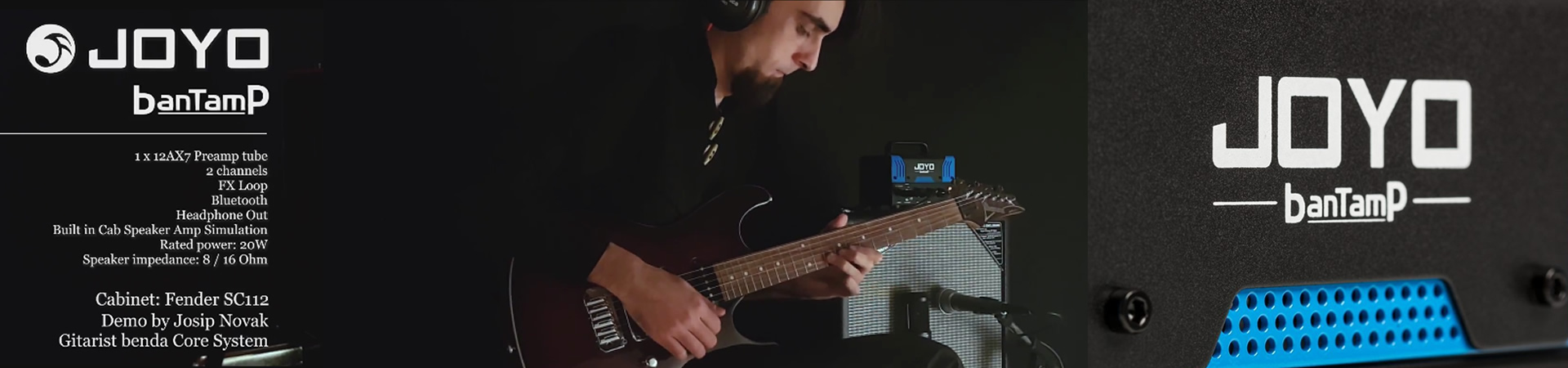 Check out the powerful sound of popular JOYO BanTamP guitar amps