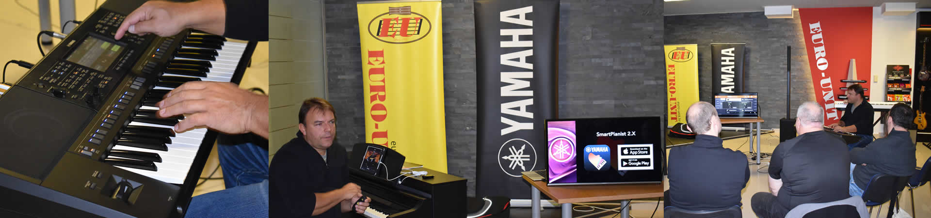 Yamaha’s workshop at Euro-Unit