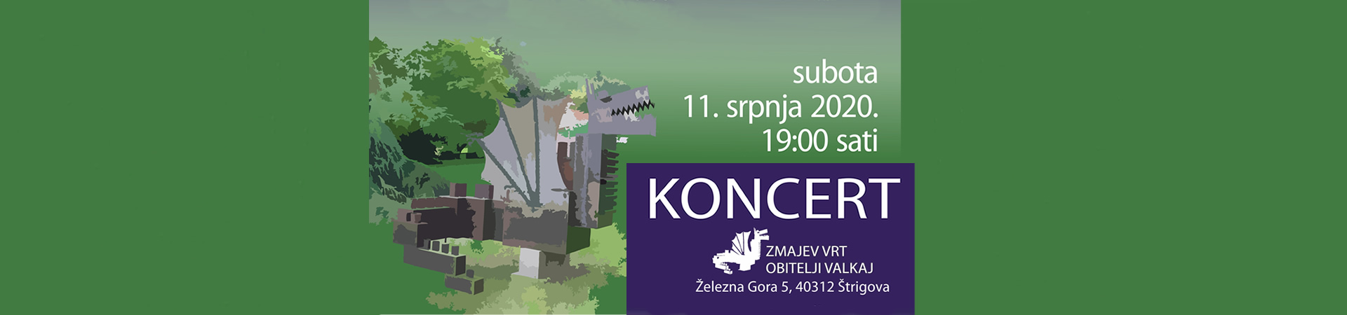 Concert in Dragon’s Garden 2020.