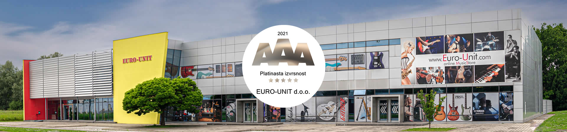 EURO-UNIT PRIMIO AAA CERTIFIKAT PLATINASTE BONITETNE IZVRSNOSTI