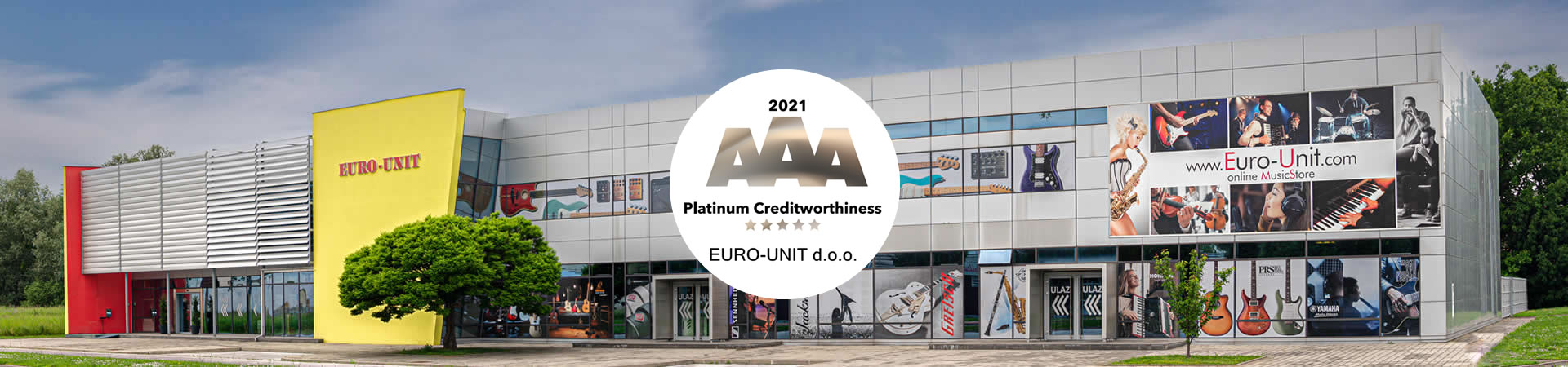 EURO-UNIT RECEIVED AAA PLATINUM CREDITWORTHINESS CERTIFICATE