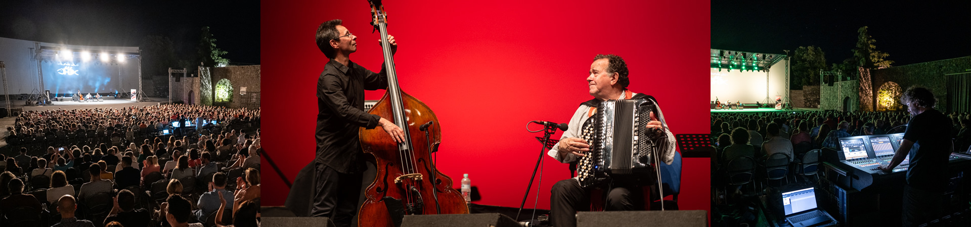 Richard Galliano & the New York Tango Trio with Yamaha Rivage PM7 support and sound engineers meet the criteria of the most demanding sound critics